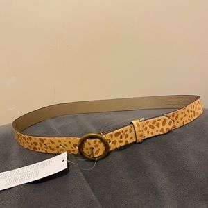 Urban Outfitters Calf Hair Belt